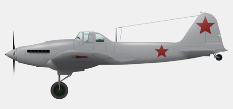 IL-2 AM-38 (1942 year's model, single-seat)