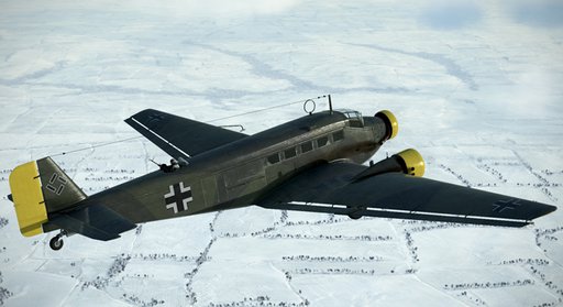 First game screenshots of Ju 52