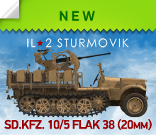 Sd.Kfz. 10/5 Flak 38 (20mm) Vehicle Mounted Anti-Aircraft Gun